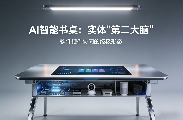 AI智能书桌搭建，构建你的实体“第二大脑”，软件硬件协同的终极形态-财经探 | 免费网创项目与资源大全