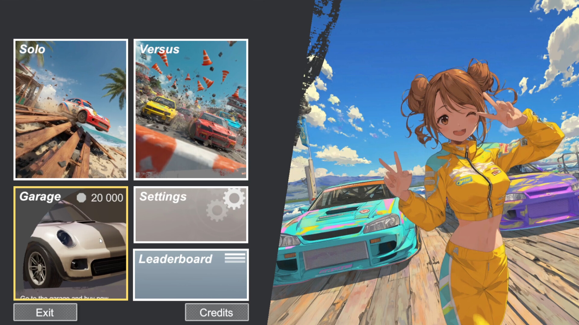 霓虹弯道赛车/Neon Curves Racing-财经探 | 免费网创项目与资源大全