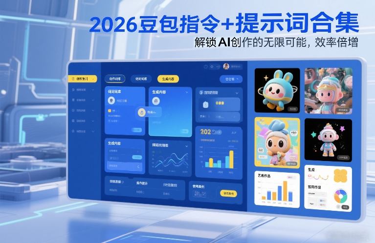 2026豆包指令+提示词合集,解锁AI创作的无限可能,效率倍增-六创网