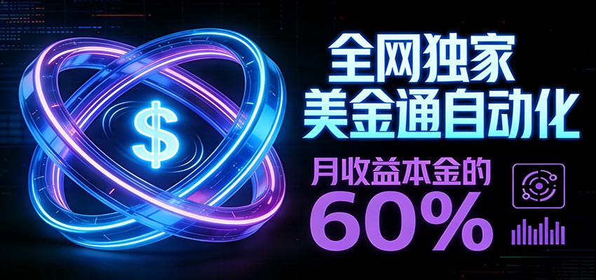 保本+躺赚60% | 美金合约，全网独一份的稳赚选择-六创网