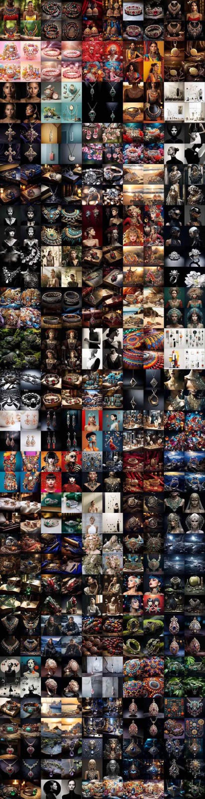 463个Midjourney珠宝摄影提示词：覆盖全品类珠宝，AI设计秒出专业效果-财经探 | 免费网创项目与资源大全